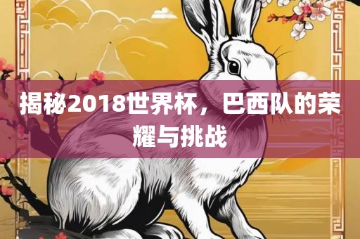 揭秘2018世界杯，巴西队的荣耀与挑战洛阳市法福文化传播有限公司