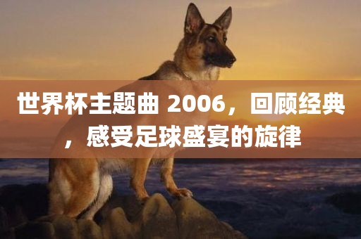 世界杯主题曲 2006，回顾经典，感受足球盛宴的旋律