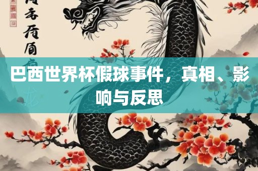 巴西世界杯假球事件，真相、影响与反思洛阳市法福文化传播有限公司