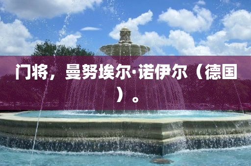 门将，曼努埃尔·诺伊尔（德国）。洛阳市法福文化传播有限公司