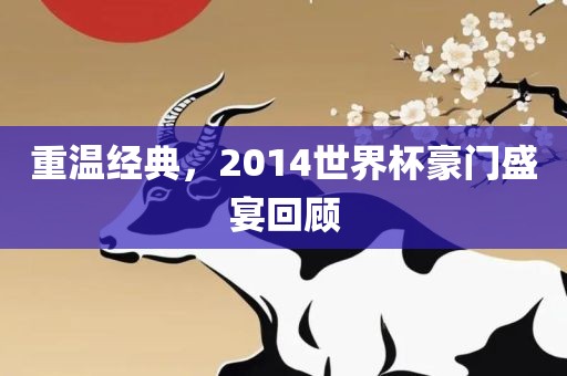 重温经典，2014世界杯豪门盛宴回顾洛阳市法福文化传播有限公司