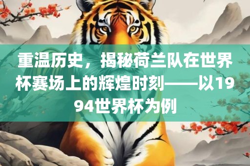 重温历史，揭秘荷兰队在世界杯赛场上的辉煌时刻——以1994世界杯为例洛阳市法福文化传播有限公司