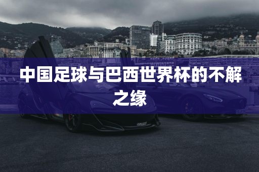 中国足球与巴西世界杯的不解之缘洛阳市法福文化传播有限公司