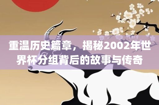 重温历史篇章，揭秘2002年世界杯分组背后的故事与传奇