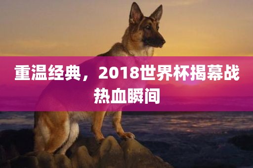 重温经典，2018世界杯揭幕战热血瞬间